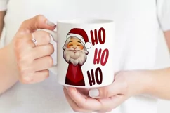 HO HO HO Santa Clause Sublimation | Funny Christmas PNG Product Image 2