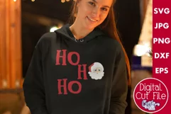 Ho Ho Ho | Santa Christmas Svg Design For Shirts Product Image 1