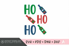 Ho ho ho SVG, Merry Christmas SVG, Christmas Quotes SVG Product Image 1