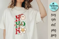 Ho ho ho svg, christmas cut file, christmas png, sublimation Product Image 1