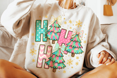 Ho Ho Ho PNG, Christmas Tree PNG, Merry Christmas PNG, Xmas Product Image 3