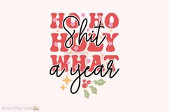 Funny Christmas Quotes SVG T-shirt Design Product Image 1