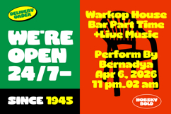 Hobsky - Bold Font Product Image 2