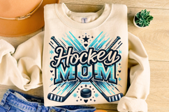 Hockey Mom Png, Sublimation Design, Hockey Mama PNG, Sports Product Image 1