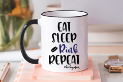 Hockey mom SVG file designed for Cricut and Silhouette, featuring a fun sporty quote in digital format.
