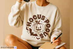Hocus Pocus Halloween SVG PNG T-shirt Design Product Image 4