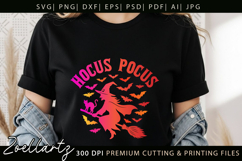 Hocus Pocus SVG Spooky Witch Funny Halloween Quote SVG Product Image 3