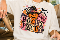 Hocus Pocus Halloween Sublimation, Witch Hat Pumpkin PNG Product Image 2