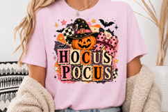 Hocus Pocus Halloween Sublimation, Witch Hat Pumpkin PNG Product Image 3