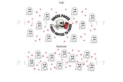 Bundle 6 Halloween 40oz Tumbler Sublimation Wrap SVG Product Image 5