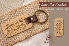 Hocus Pocus Laser Cut Keychain Product Image 1