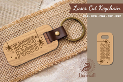 Hocus Pocus Laser Cut Keychain Product Image 1