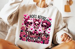 Hoes Before Valentine PNG, Skeleton Valentine PNG, Valentine Product Image 2