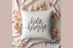Hola Hermosa SVG, Spanish Girl's Night, Clip Art, PNG Product Image 1