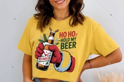 Hold My Beer PNG, Christmas PNG, Funny Christmas Shirt Product Image 3
