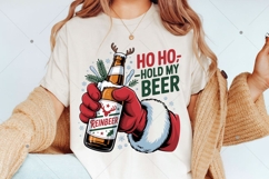 Hold My Beer PNG, Christmas PNG, Funny Christmas Shirt Product Image 2