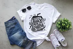 Hold My Juice Box and Watch This SVG - Funny Kids Shirt SVG Product Image 5