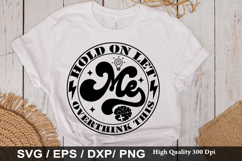 Funny Mental Health Awareness SVG Design - Hope Hold On Pain Product Image 4