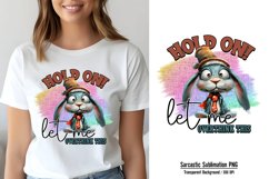 Funny Quotes Sublimation, Hold on! let me overthink this Product Image 1