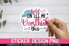 Hold On Let Stickers PNG Product Image 1