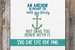 An Anchor Inspirational SVG| Anchor SVG Product Image 1