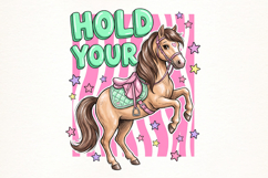Hold Your Horse Funny PNG Product Image 1