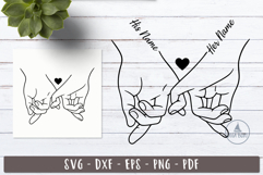 Holding Hands Couple Hands Love sign design