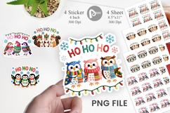 Holiday Animal Embroidery Sticker Product Image 1