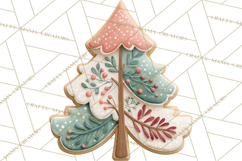 Holiday Baking PNG, Watercolor Christmas Kitchen Clipart Product Image 3