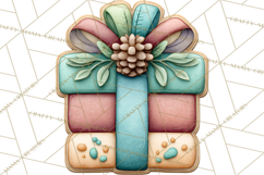 Holiday Baking PNG, Watercolor Christmas Kitchen Clipart Product Image 3