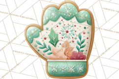 Holiday Baking PNG, Watercolor Christmas Kitchen Clipart Product Image 2