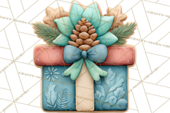 Holiday Baking PNG, Watercolor Christmas Kitchen Clipart Product Image 5