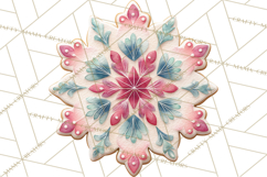 Holiday Baking PNG, Watercolor Christmas Kitchen Clipart Product Image 2