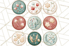 Holiday Baking PNG, Watercolor Christmas Kitchen Clipart Product Image 4