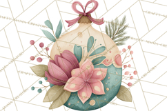 Holiday Baking PNG, Watercolor Christmas Kitchen Clipart Product Image 5