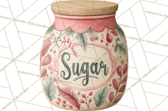 Holiday Baking PNG, Watercolor Christmas Kitchen Clipart Product Image 2
