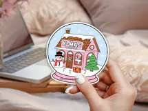 Christmas Book PNG, Bookish SVG, Holiday Coquette Design Product Image 6