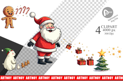 Holiday Cartoon Delights Clipart Product Image 1