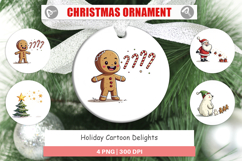 Holiday Cartoon Delights Ornament Product Image 1
