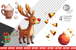 Holiday Cartoon Delights Clipart Product Image 1