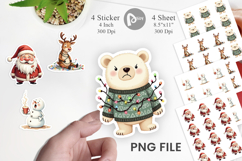 Holiday Chaos Crew Sticker Product Image 1