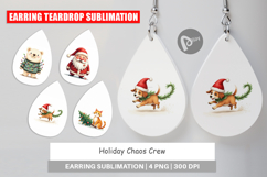 Earring Holiday Chaos Crew Product Image 1