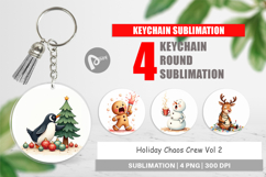 Keychain Holiday Chaos Crew Product Image 1