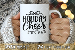 Holiday cheer SVG cut file Product Image 3
