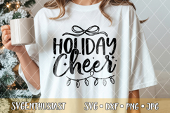 Holiday cheer SVG cut file Product Image 1
