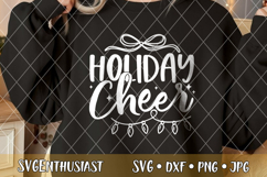 Holiday cheer SVG cut file Product Image 4