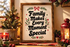 Christmas Font - Winterfall Romance Product Image 7