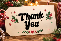 Christmas Font - Winterfall Romance Product Image 9