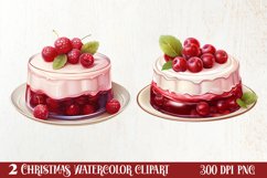 Holiday Food Sublimation Clipart, Holiday Food Clipart Product Image 1