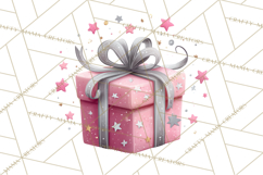 Christmas Presents Clipart PNG, Cute Cartoon Holiday Objects Product Image 3
